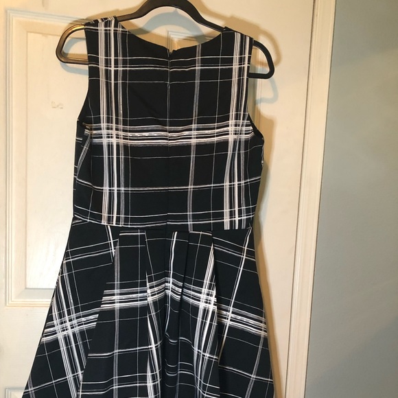 CLARA STORY Black Plaid Dress - Picture 8 of 8